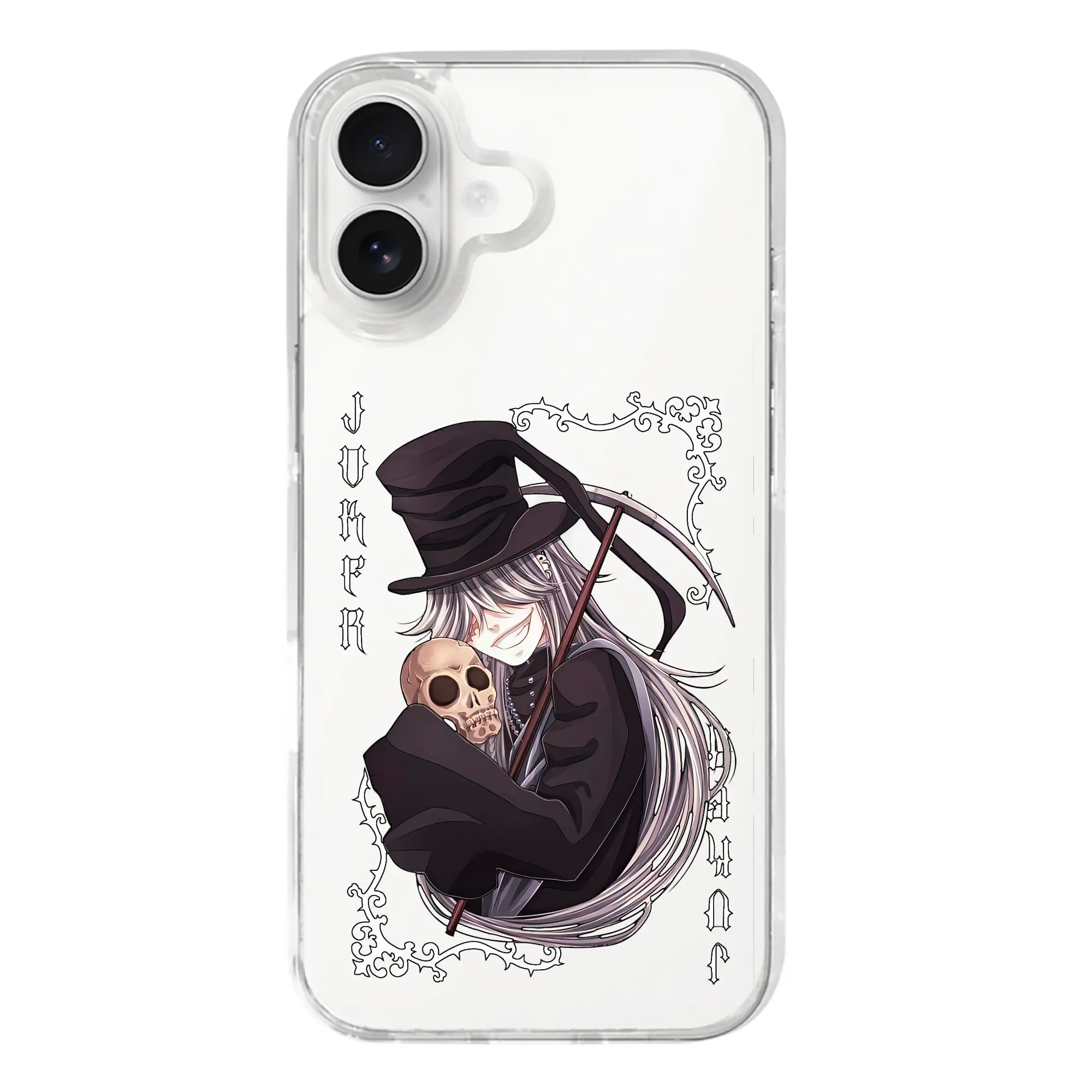 黒執事 グッズ,葬儀屋 - iPhone 17シリーズ 透明スマホケース – 薄型・耐衝撃・精密フィット保護カバー